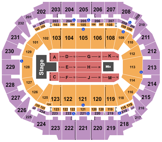 CHI Health Center Matt Rife Seating Chart